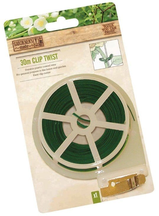 Opbindingsbånd Clip Twist, 30 m - Blomsterverden